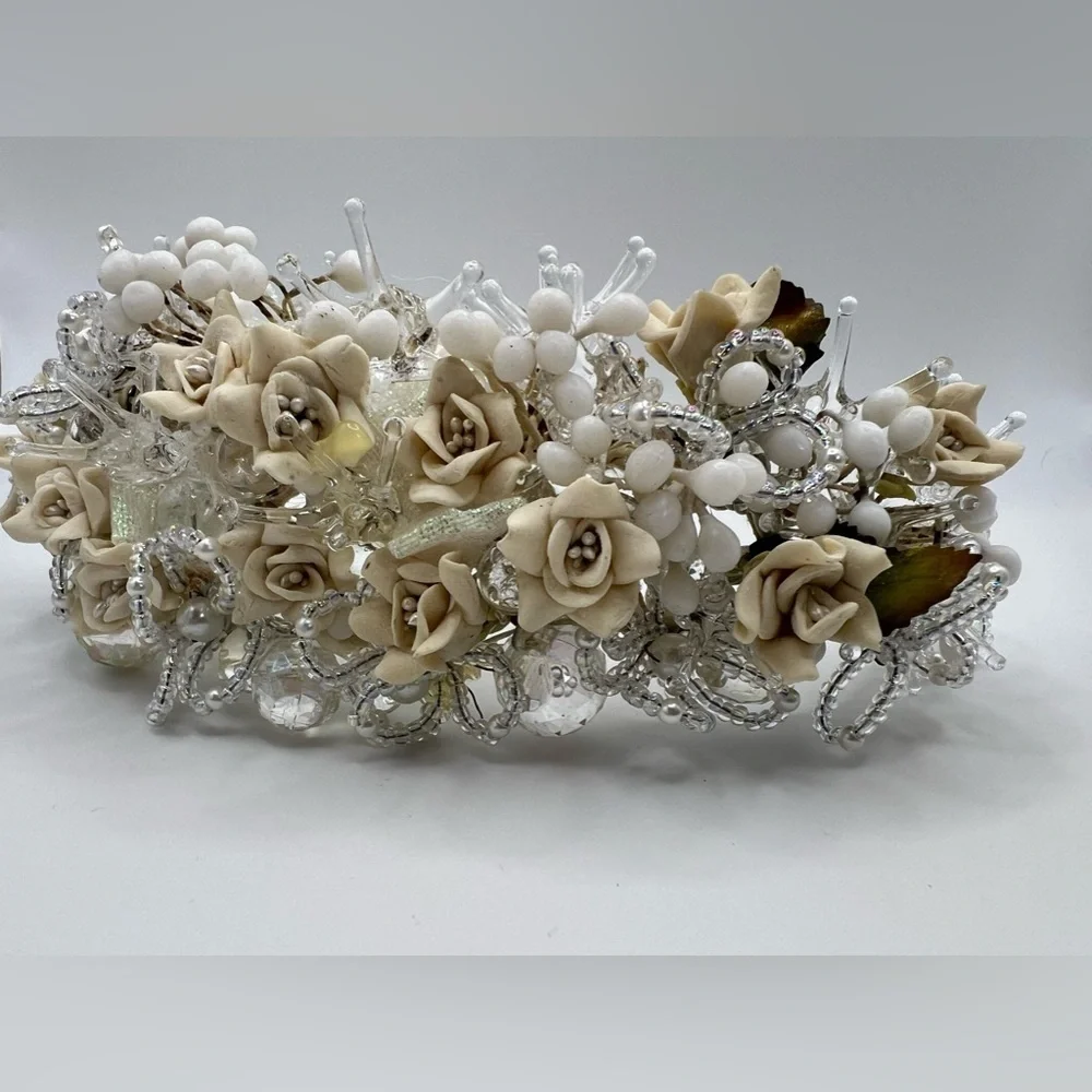 Vintage hairband wedding